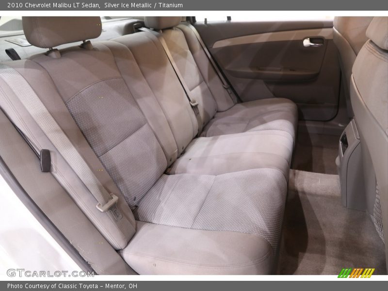 Silver Ice Metallic / Titanium 2010 Chevrolet Malibu LT Sedan