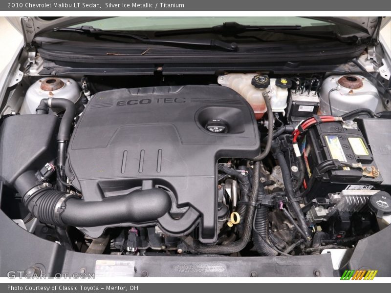 Silver Ice Metallic / Titanium 2010 Chevrolet Malibu LT Sedan