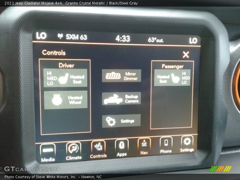 Granite Crystal Metallic / Black/Steel Gray 2021 Jeep Gladiator Mojave 4x4