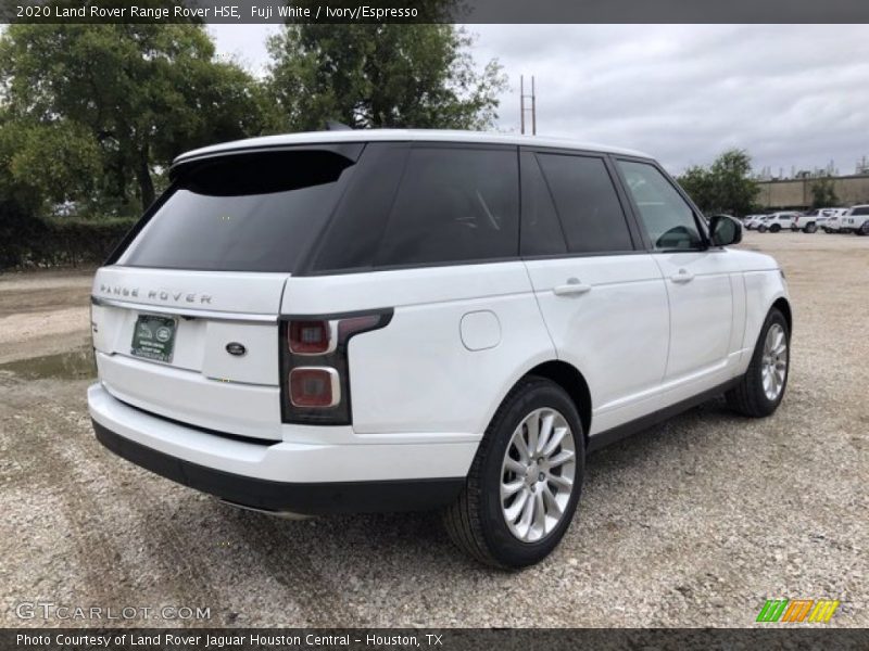 Fuji White / Ivory/Espresso 2020 Land Rover Range Rover HSE