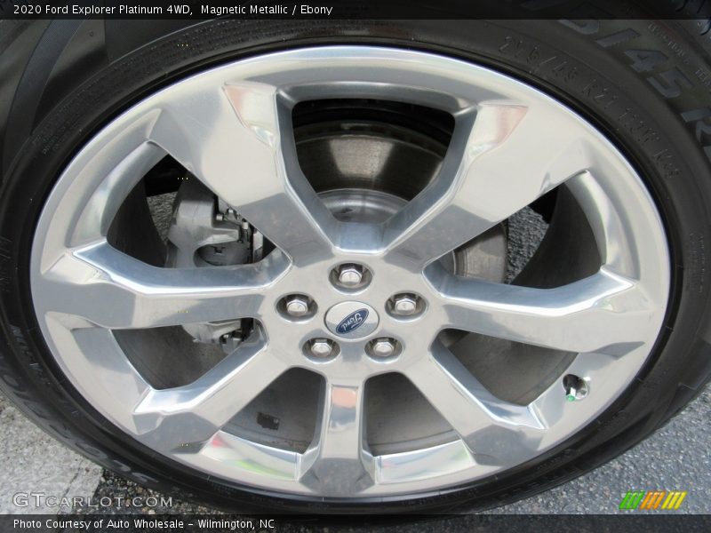 Magnetic Metallic / Ebony 2020 Ford Explorer Platinum 4WD