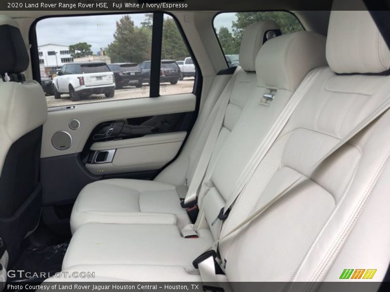 Rear Seat of 2020 Range Rover HSE