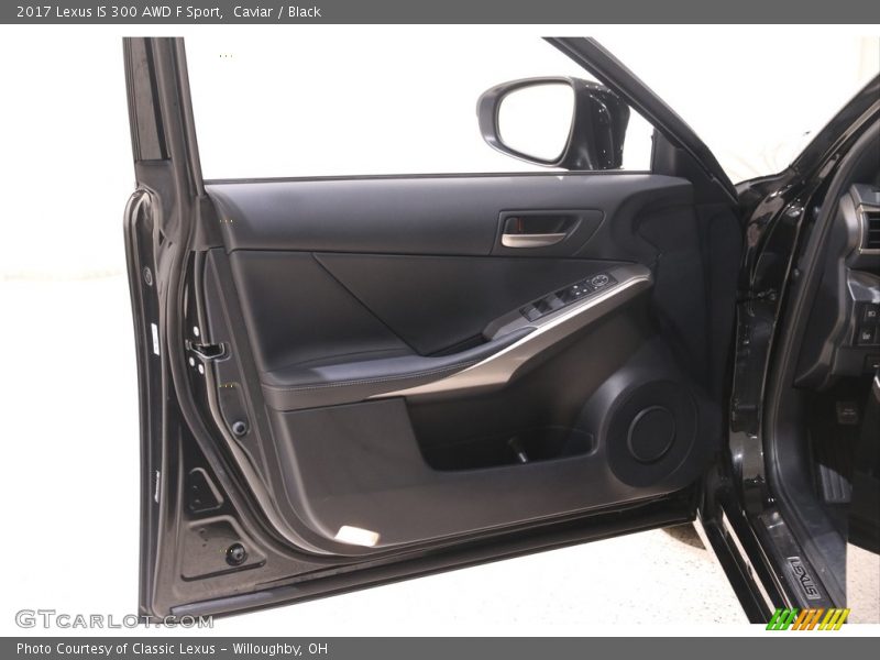 Caviar / Black 2017 Lexus IS 300 AWD F Sport