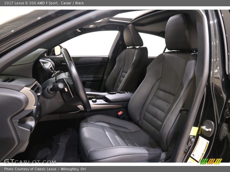 Caviar / Black 2017 Lexus IS 300 AWD F Sport