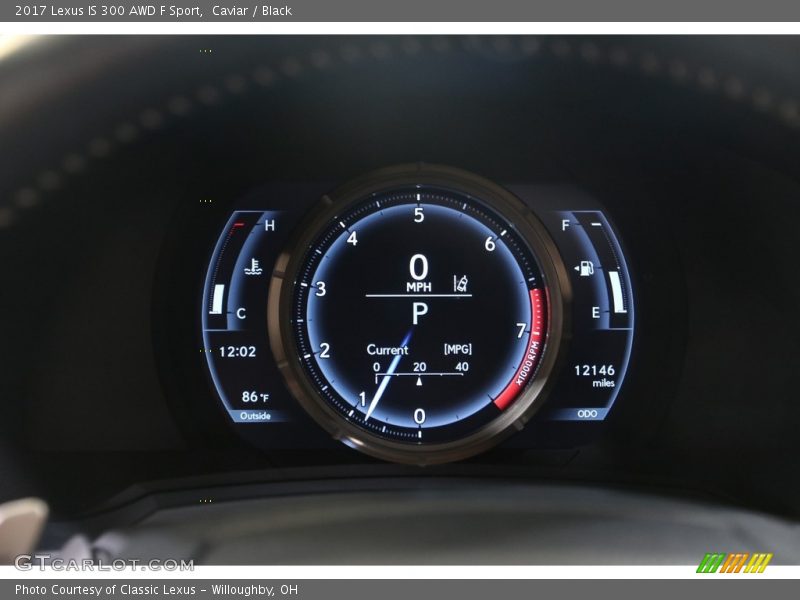 Caviar / Black 2017 Lexus IS 300 AWD F Sport