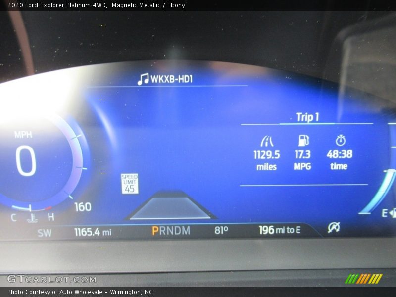 Magnetic Metallic / Ebony 2020 Ford Explorer Platinum 4WD