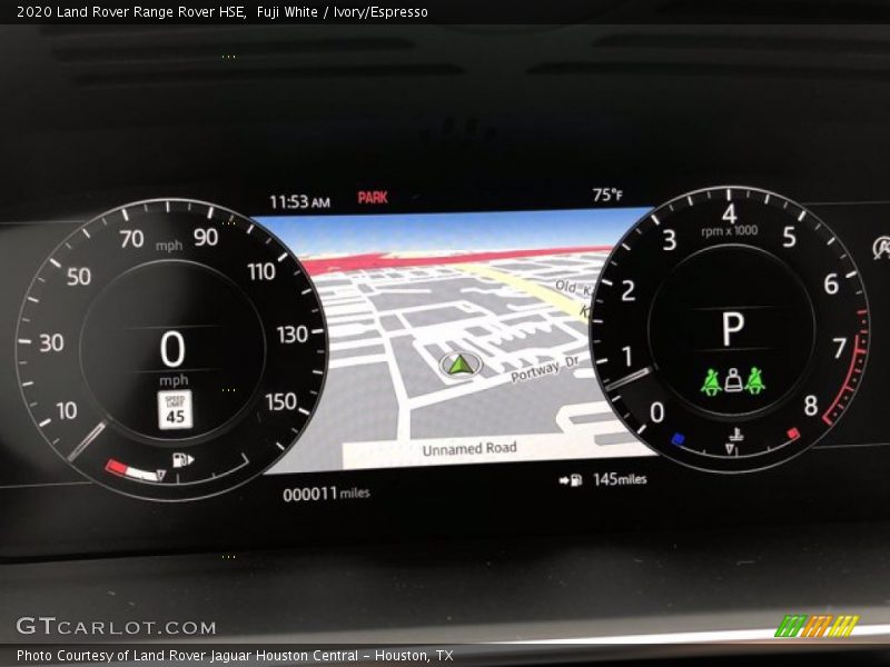  2020 Range Rover HSE HSE Gauges