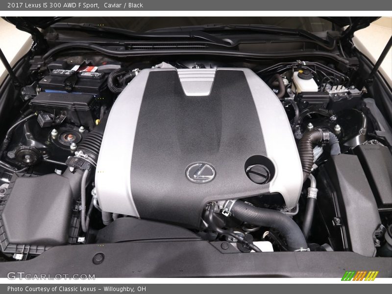 Caviar / Black 2017 Lexus IS 300 AWD F Sport