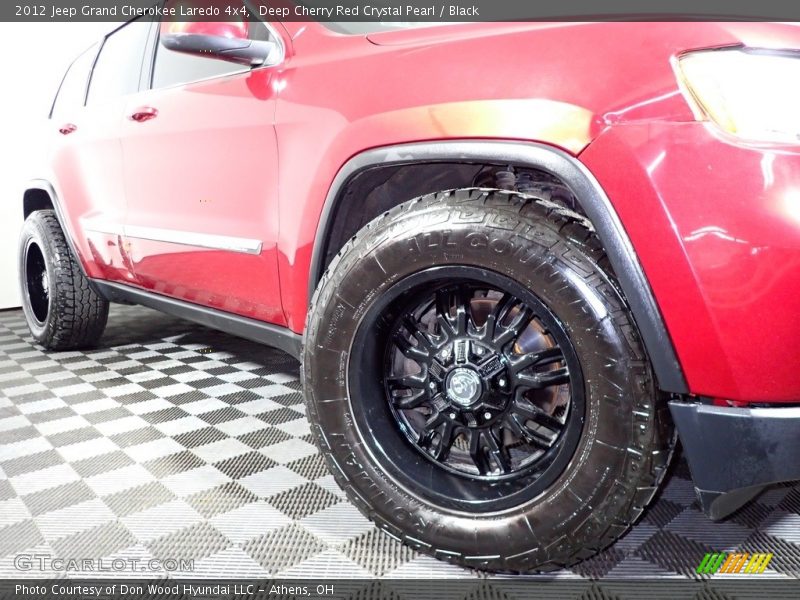 Deep Cherry Red Crystal Pearl / Black 2012 Jeep Grand Cherokee Laredo 4x4