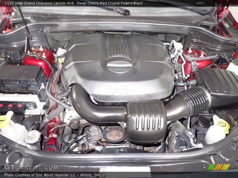 Deep Cherry Red Crystal Pearl / Black 2012 Jeep Grand Cherokee Laredo 4x4