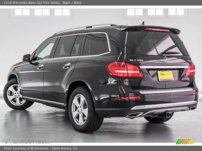 Black / Black 2018 Mercedes-Benz GLS 550 4Matic