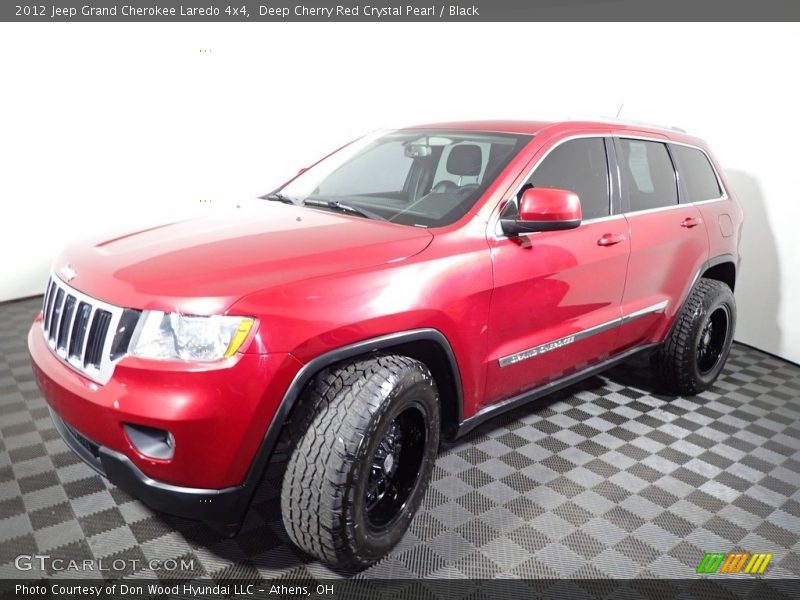 Deep Cherry Red Crystal Pearl / Black 2012 Jeep Grand Cherokee Laredo 4x4