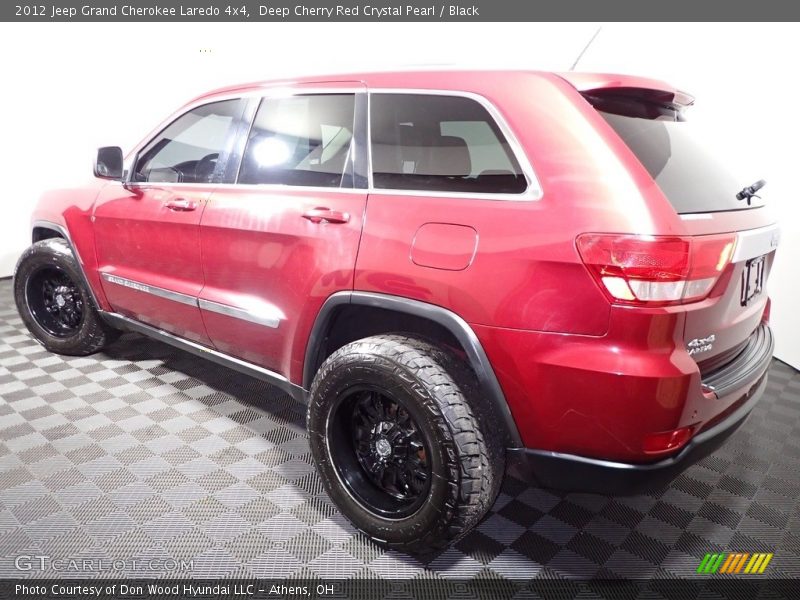 Deep Cherry Red Crystal Pearl / Black 2012 Jeep Grand Cherokee Laredo 4x4