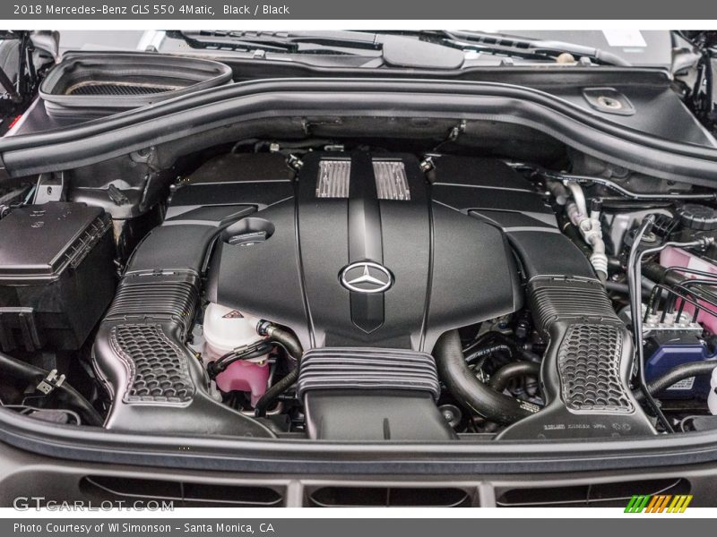 Black / Black 2018 Mercedes-Benz GLS 550 4Matic