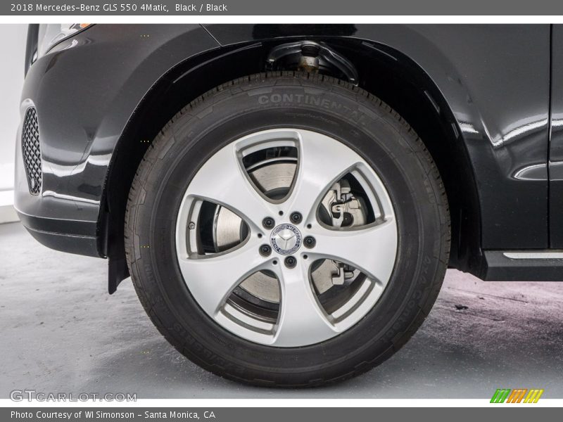 Black / Black 2018 Mercedes-Benz GLS 550 4Matic