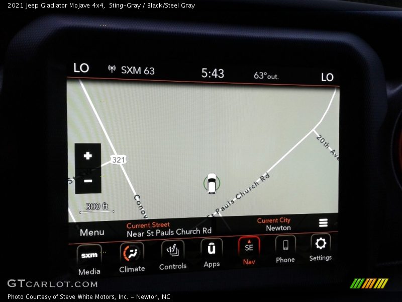 Sting-Gray / Black/Steel Gray 2021 Jeep Gladiator Mojave 4x4