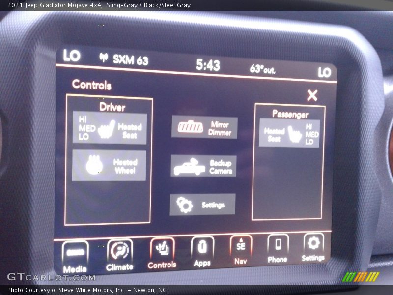 Sting-Gray / Black/Steel Gray 2021 Jeep Gladiator Mojave 4x4