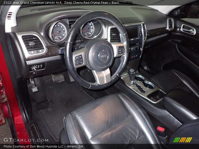 Deep Cherry Red Crystal Pearl / Black 2012 Jeep Grand Cherokee Laredo 4x4