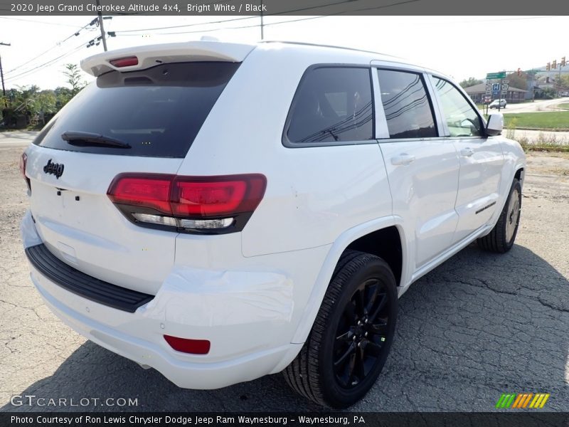 Bright White / Black 2020 Jeep Grand Cherokee Altitude 4x4