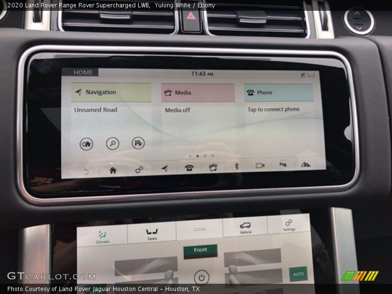 Yulong White / Ebony 2020 Land Rover Range Rover Supercharged LWB