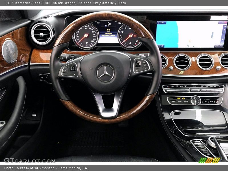 Selenite Grey Metallic / Black 2017 Mercedes-Benz E 400 4Matic Wagon