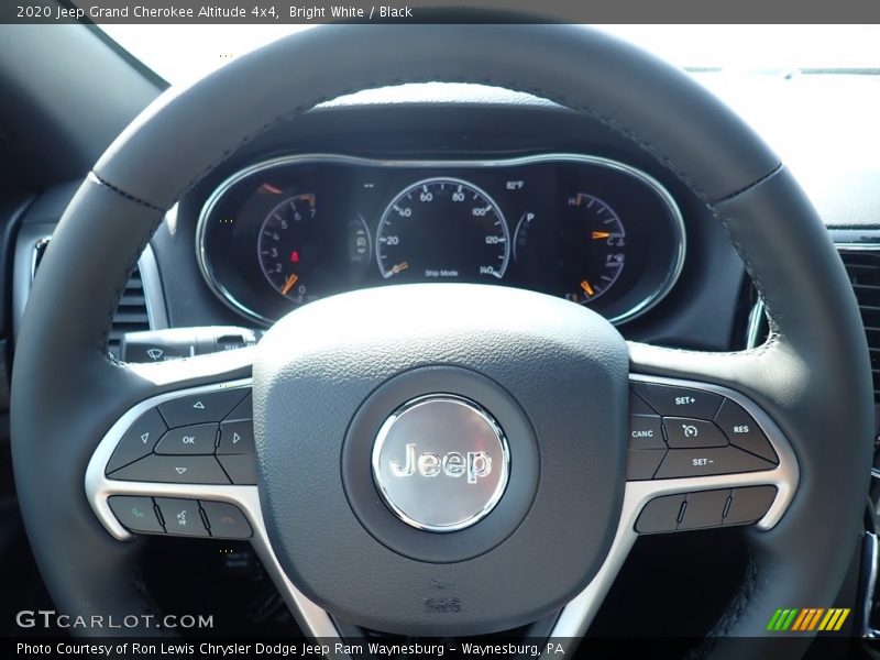 Bright White / Black 2020 Jeep Grand Cherokee Altitude 4x4