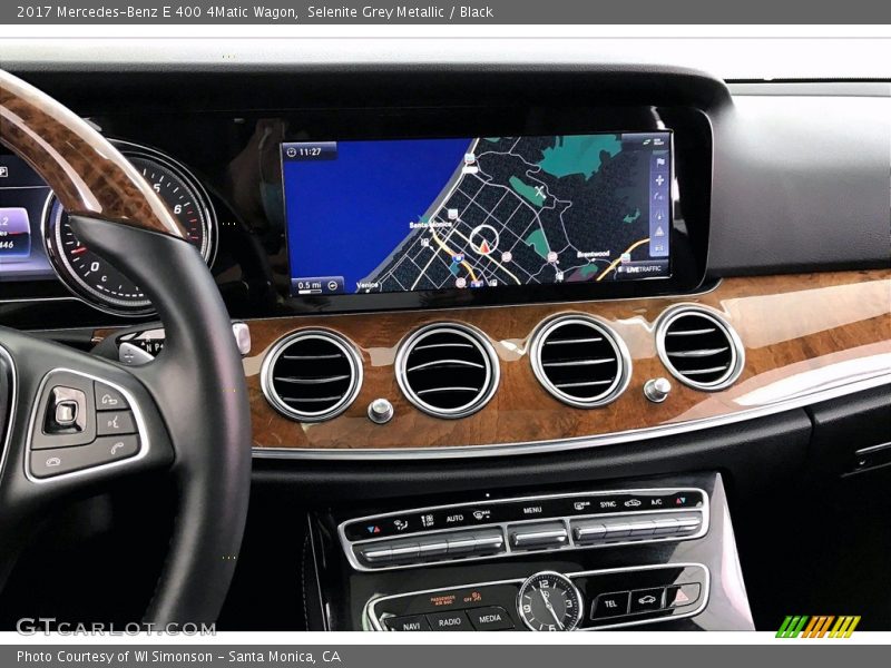 Selenite Grey Metallic / Black 2017 Mercedes-Benz E 400 4Matic Wagon