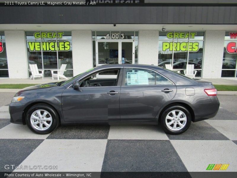 Magnetic Gray Metallic / Ash 2011 Toyota Camry LE