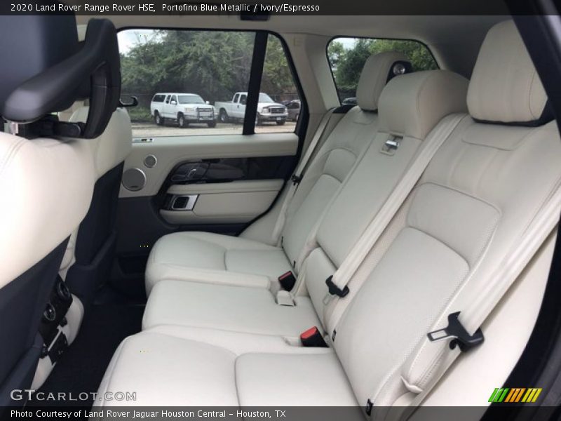 Portofino Blue Metallic / Ivory/Espresso 2020 Land Rover Range Rover HSE