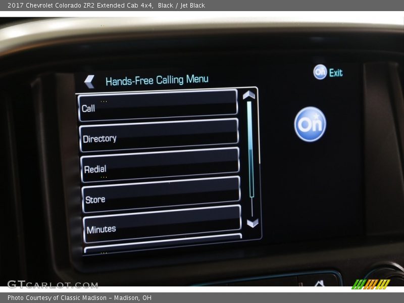 Black / Jet Black 2017 Chevrolet Colorado ZR2 Extended Cab 4x4