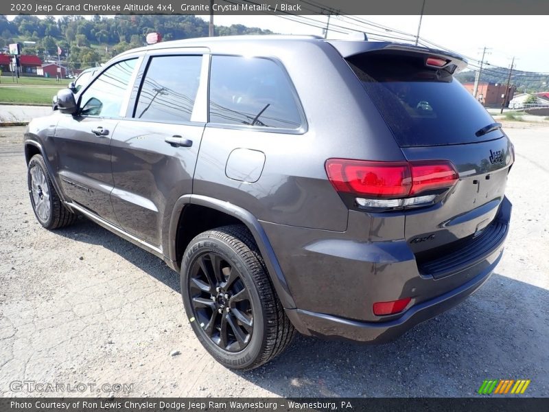 Granite Crystal Metallic / Black 2020 Jeep Grand Cherokee Altitude 4x4