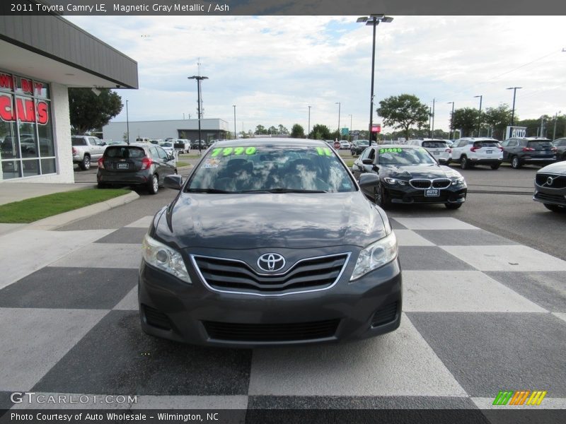 Magnetic Gray Metallic / Ash 2011 Toyota Camry LE