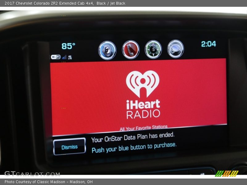 Black / Jet Black 2017 Chevrolet Colorado ZR2 Extended Cab 4x4