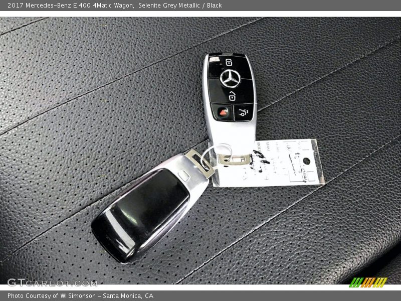 Selenite Grey Metallic / Black 2017 Mercedes-Benz E 400 4Matic Wagon
