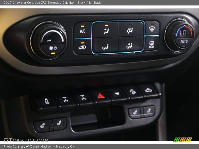 Controls of 2017 Colorado ZR2 Extended Cab 4x4