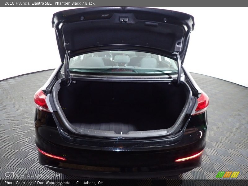 Phantom Black / Black 2018 Hyundai Elantra SEL