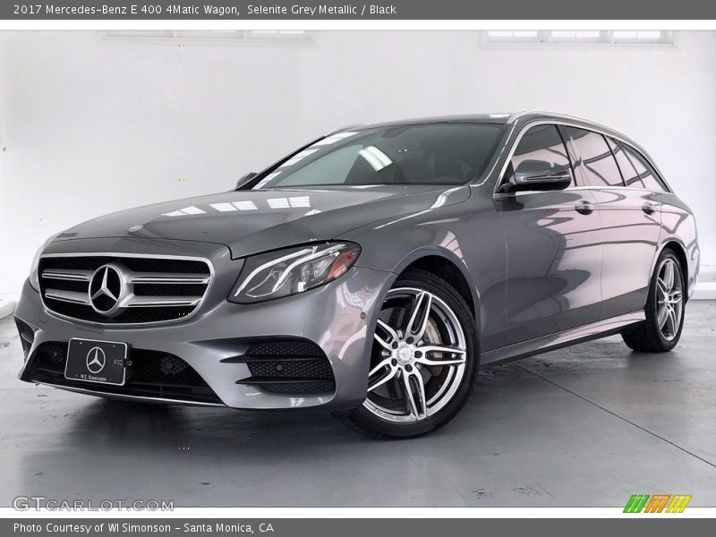 Selenite Grey Metallic / Black 2017 Mercedes-Benz E 400 4Matic Wagon