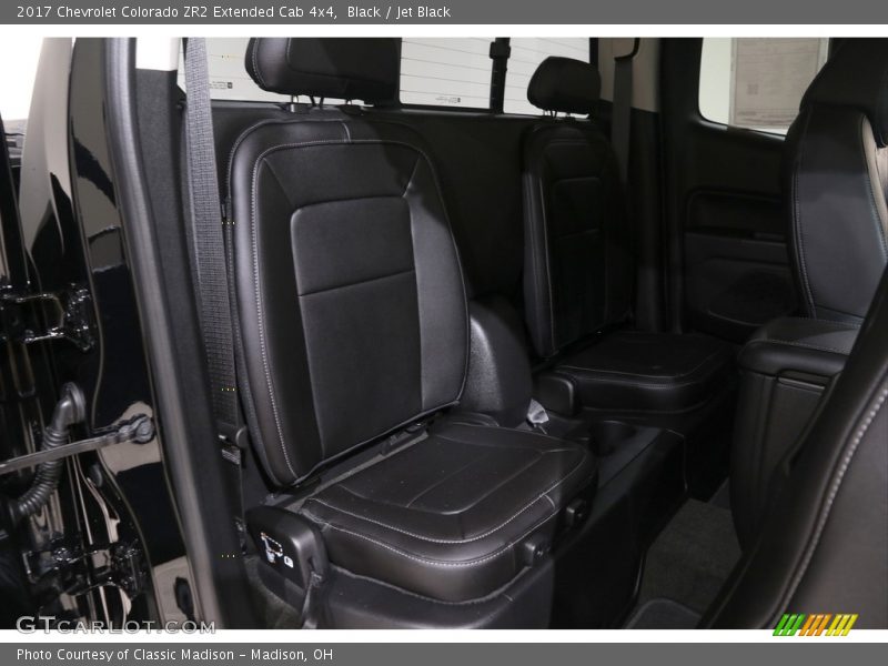 Rear Seat of 2017 Colorado ZR2 Extended Cab 4x4