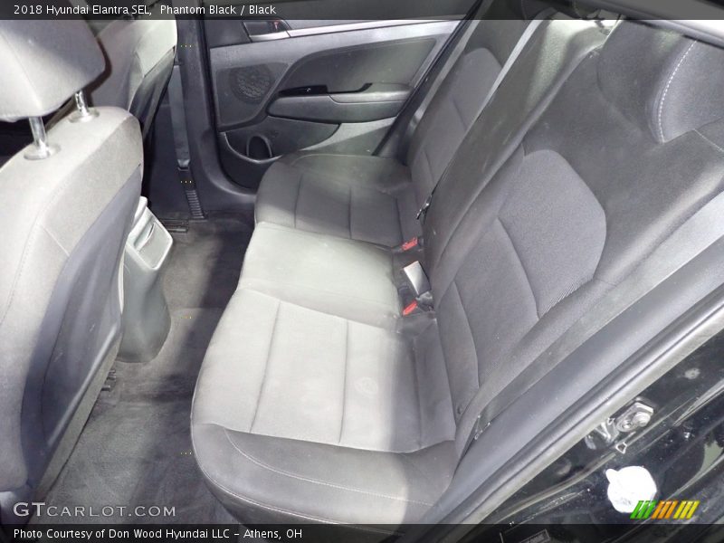 Phantom Black / Black 2018 Hyundai Elantra SEL