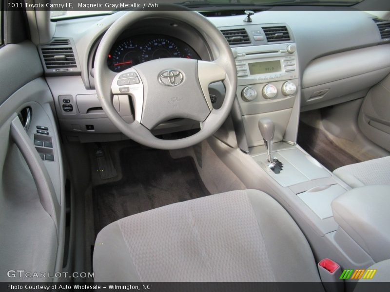 Magnetic Gray Metallic / Ash 2011 Toyota Camry LE