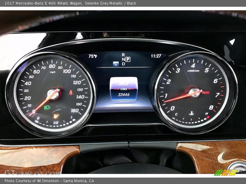 Selenite Grey Metallic / Black 2017 Mercedes-Benz E 400 4Matic Wagon