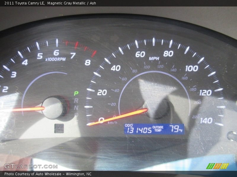 Magnetic Gray Metallic / Ash 2011 Toyota Camry LE
