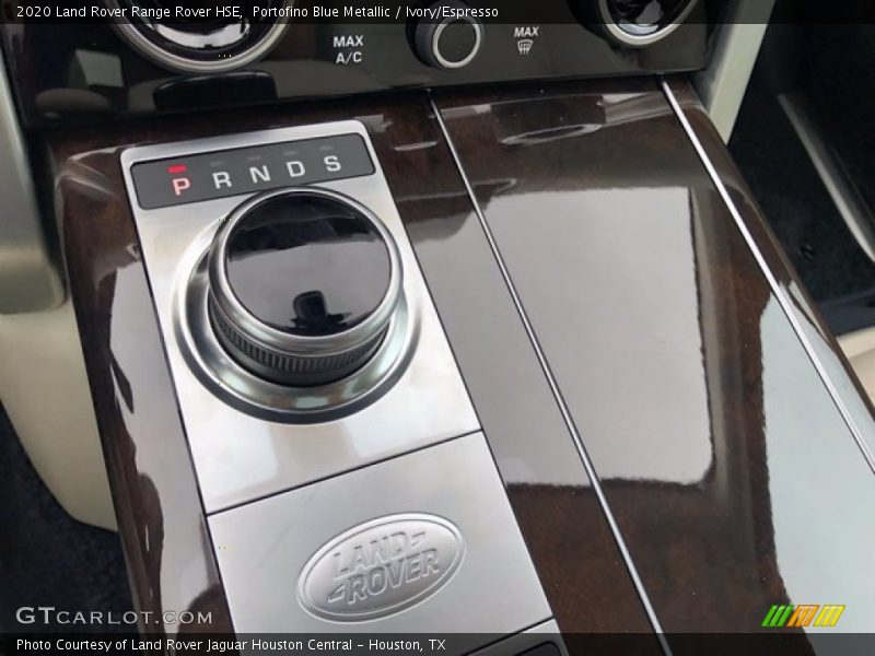 Portofino Blue Metallic / Ivory/Espresso 2020 Land Rover Range Rover HSE