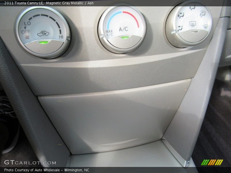 Magnetic Gray Metallic / Ash 2011 Toyota Camry LE