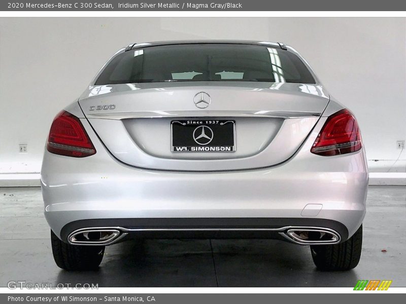 Iridium Silver Metallic / Magma Gray/Black 2020 Mercedes-Benz C 300 Sedan