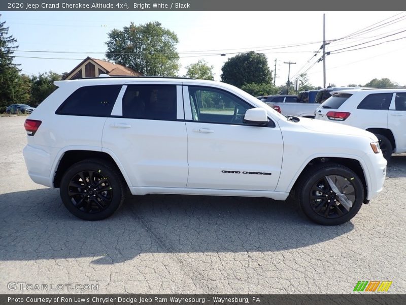Bright White / Black 2020 Jeep Grand Cherokee Altitude 4x4