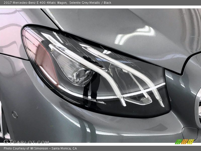 Selenite Grey Metallic / Black 2017 Mercedes-Benz E 400 4Matic Wagon