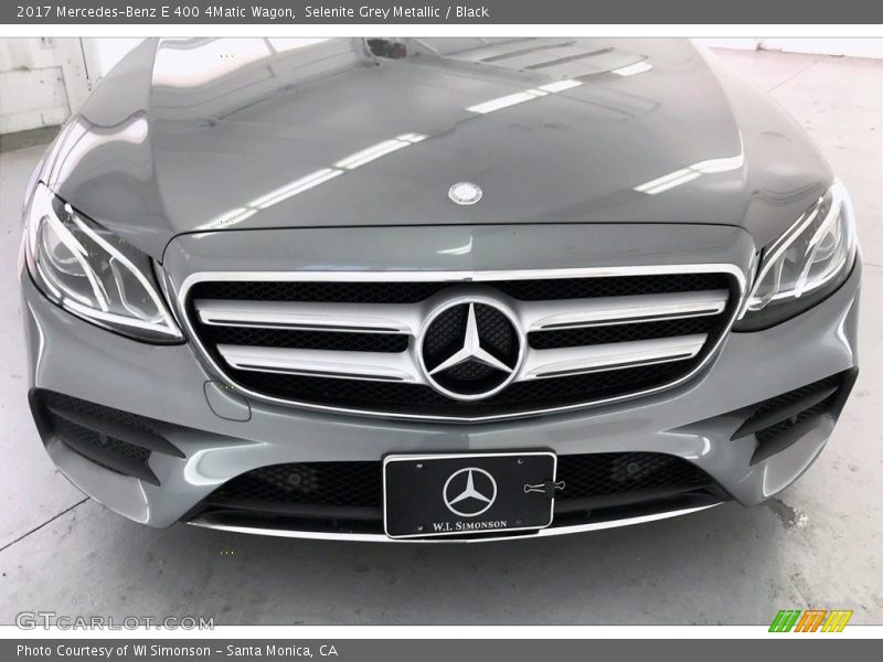 Selenite Grey Metallic / Black 2017 Mercedes-Benz E 400 4Matic Wagon