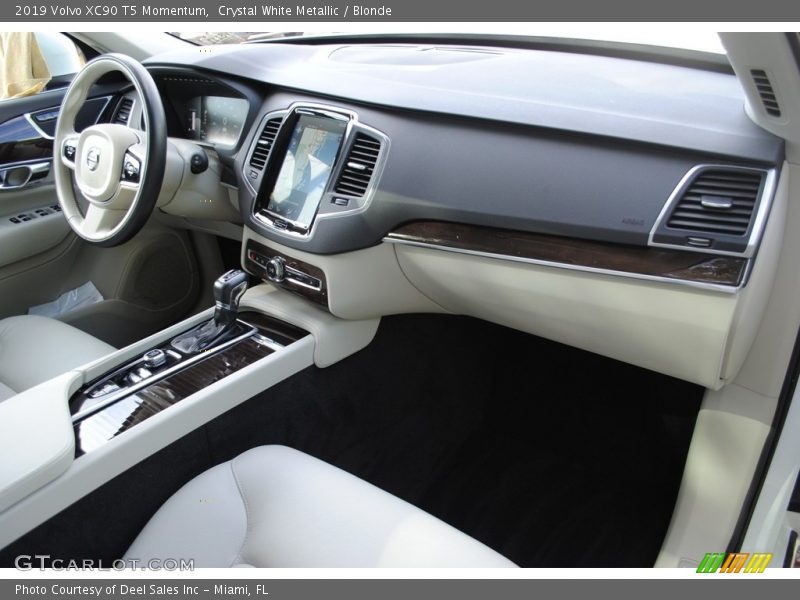 Dashboard of 2019 XC90 T5 Momentum