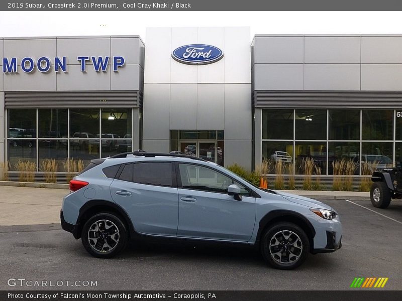 Cool Gray Khaki / Black 2019 Subaru Crosstrek 2.0i Premium